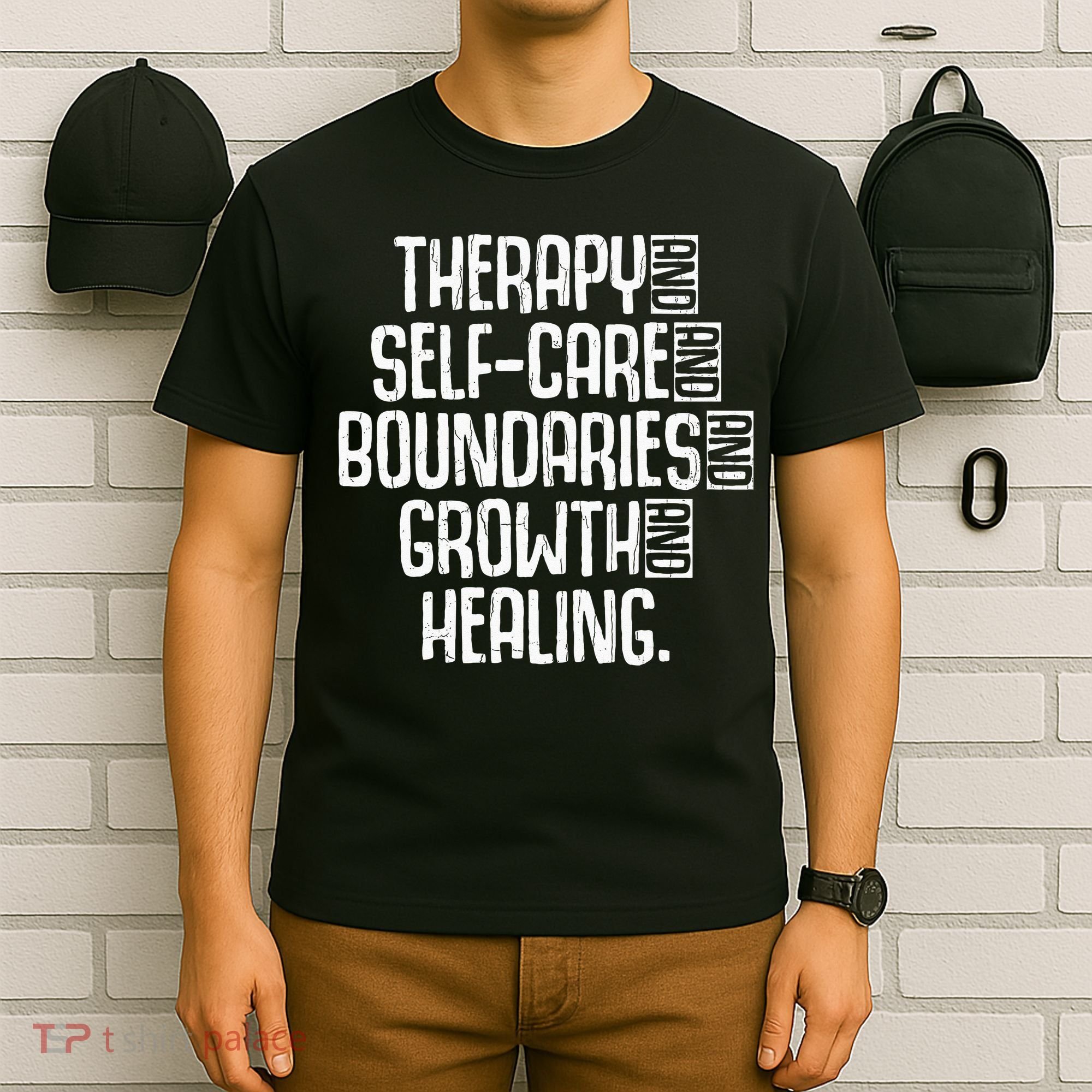 Therapy Mental Health Awareness Graphic T-Shirt