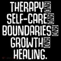 Therapy Mental Health Awareness Graphic Women's Hoodie thumb 2