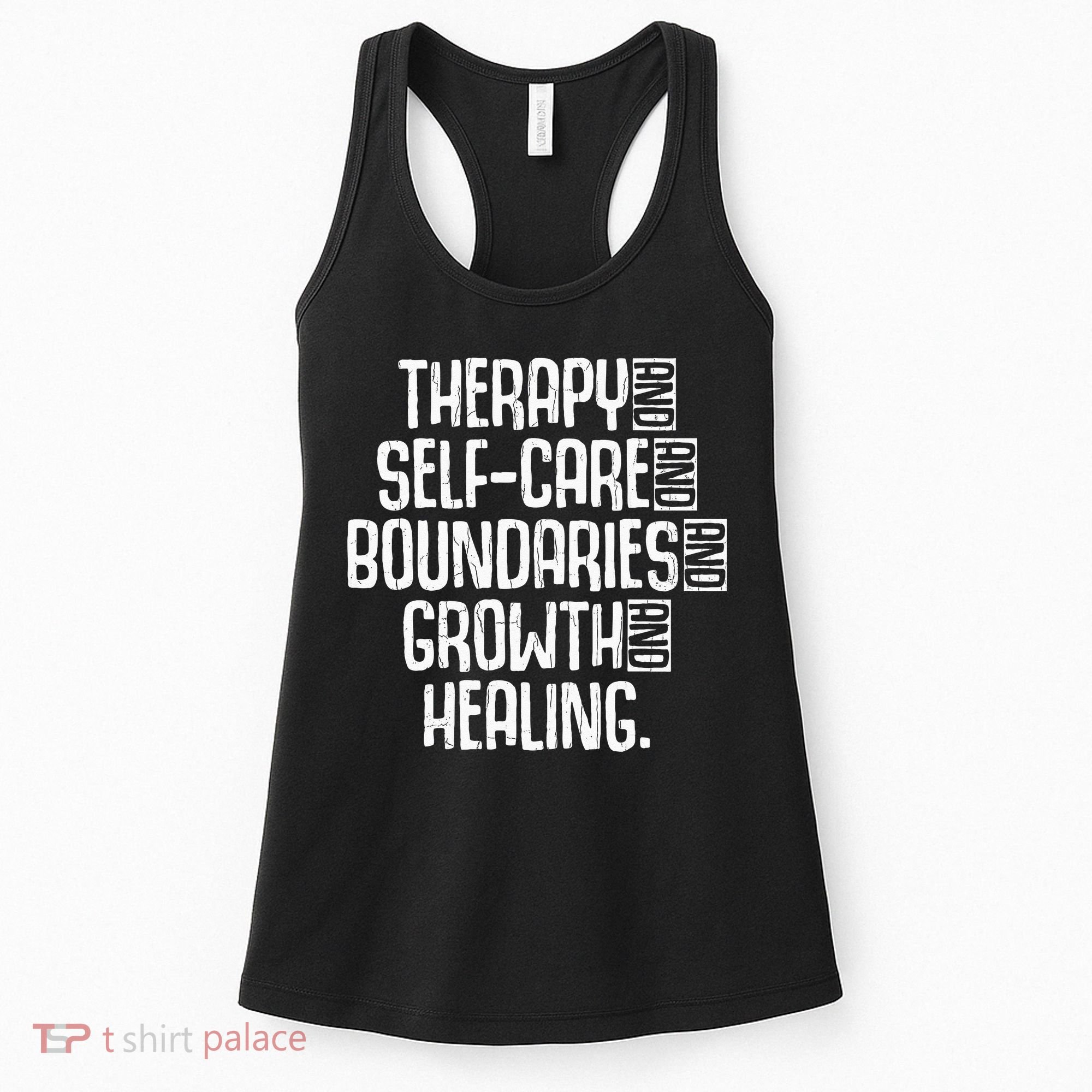 Therapy Mental Health Awareness Graphic Women's Tank Top