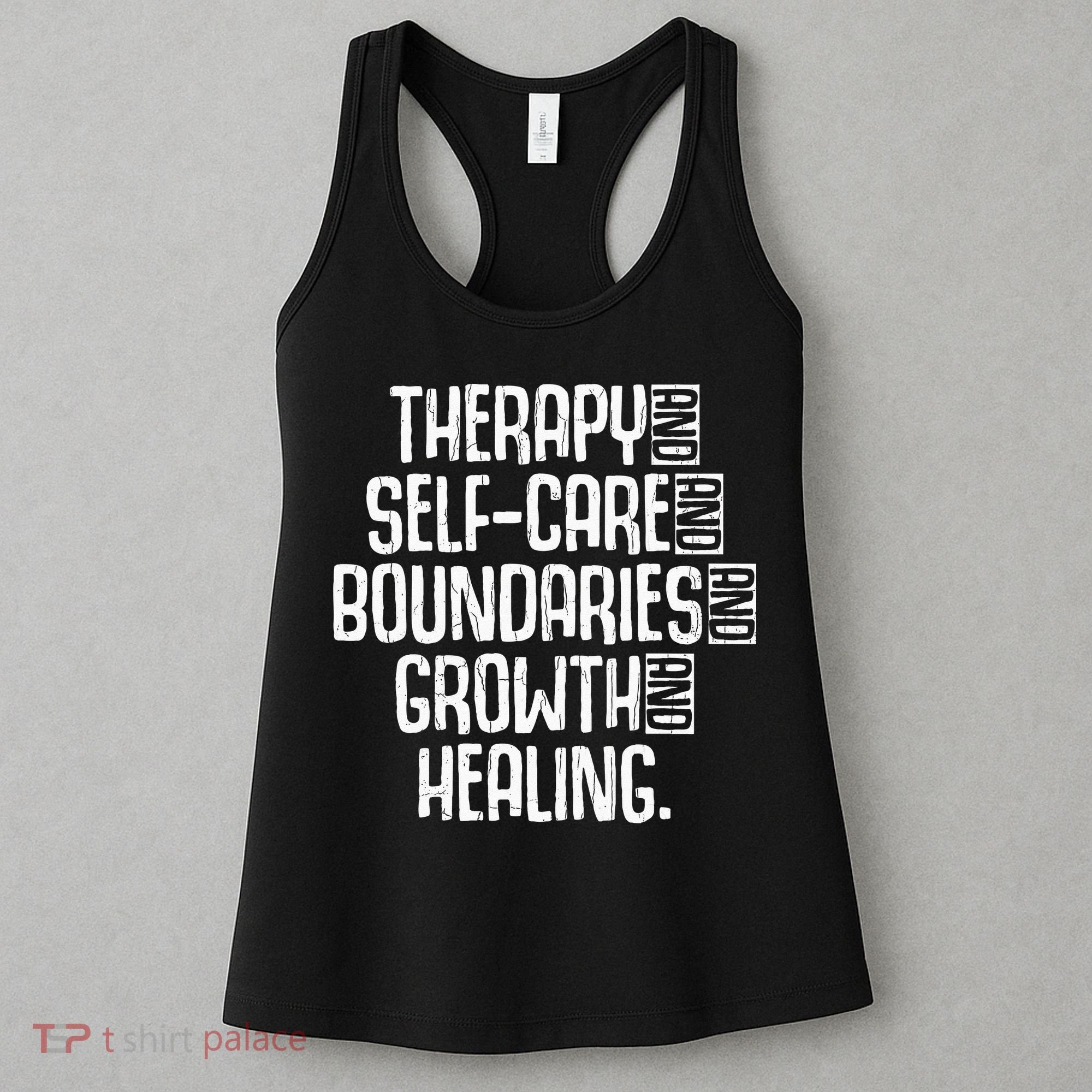 Therapy Mental Health Awareness Graphic Women's Tank Top