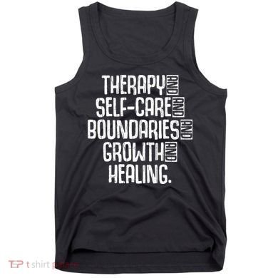 Therapy Mental Health Awareness Graphic Tank Top
