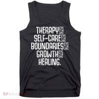 Therapy Mental Health Awareness Graphic Tank Top thumb 0