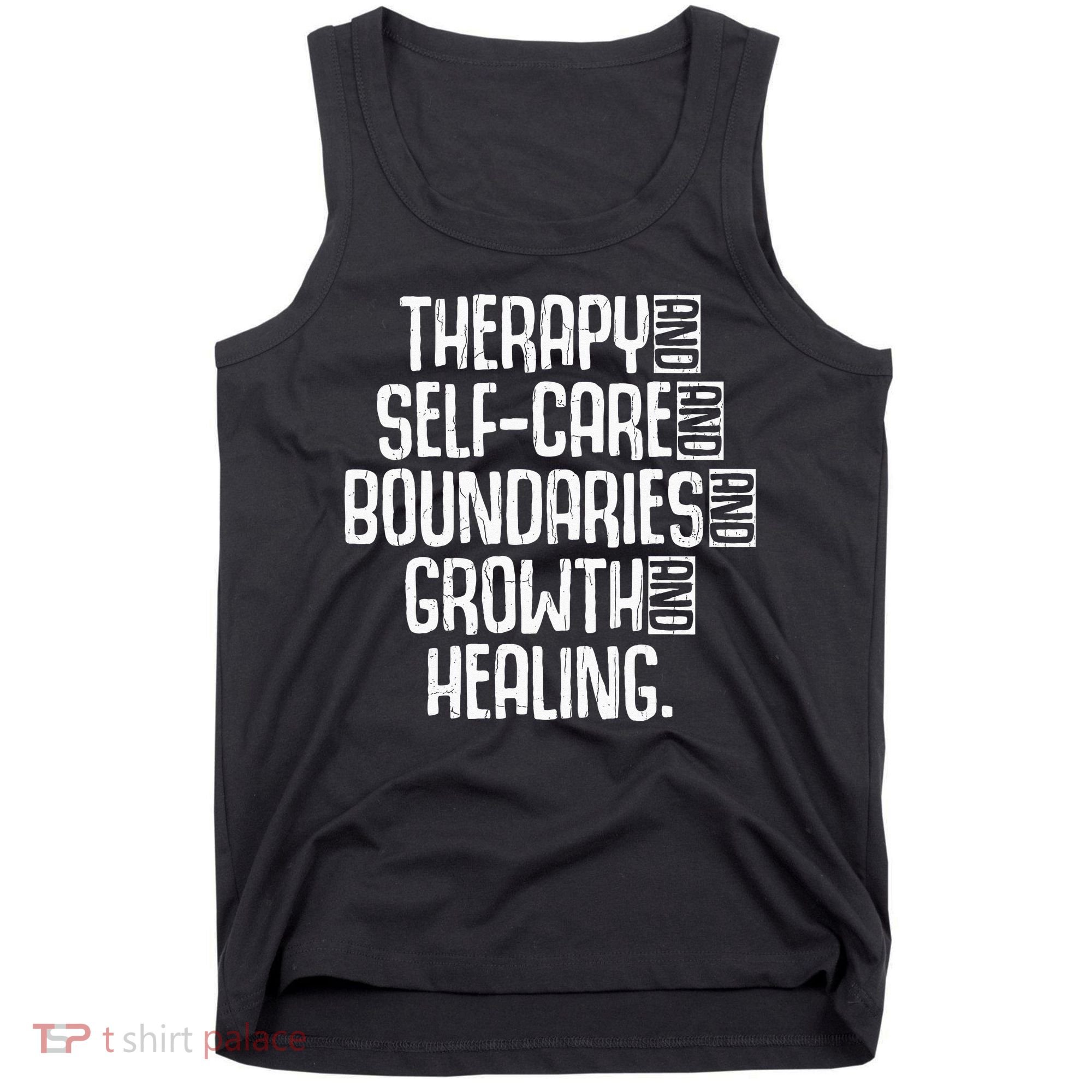 Therapy Mental Health Awareness Graphic Tank Top