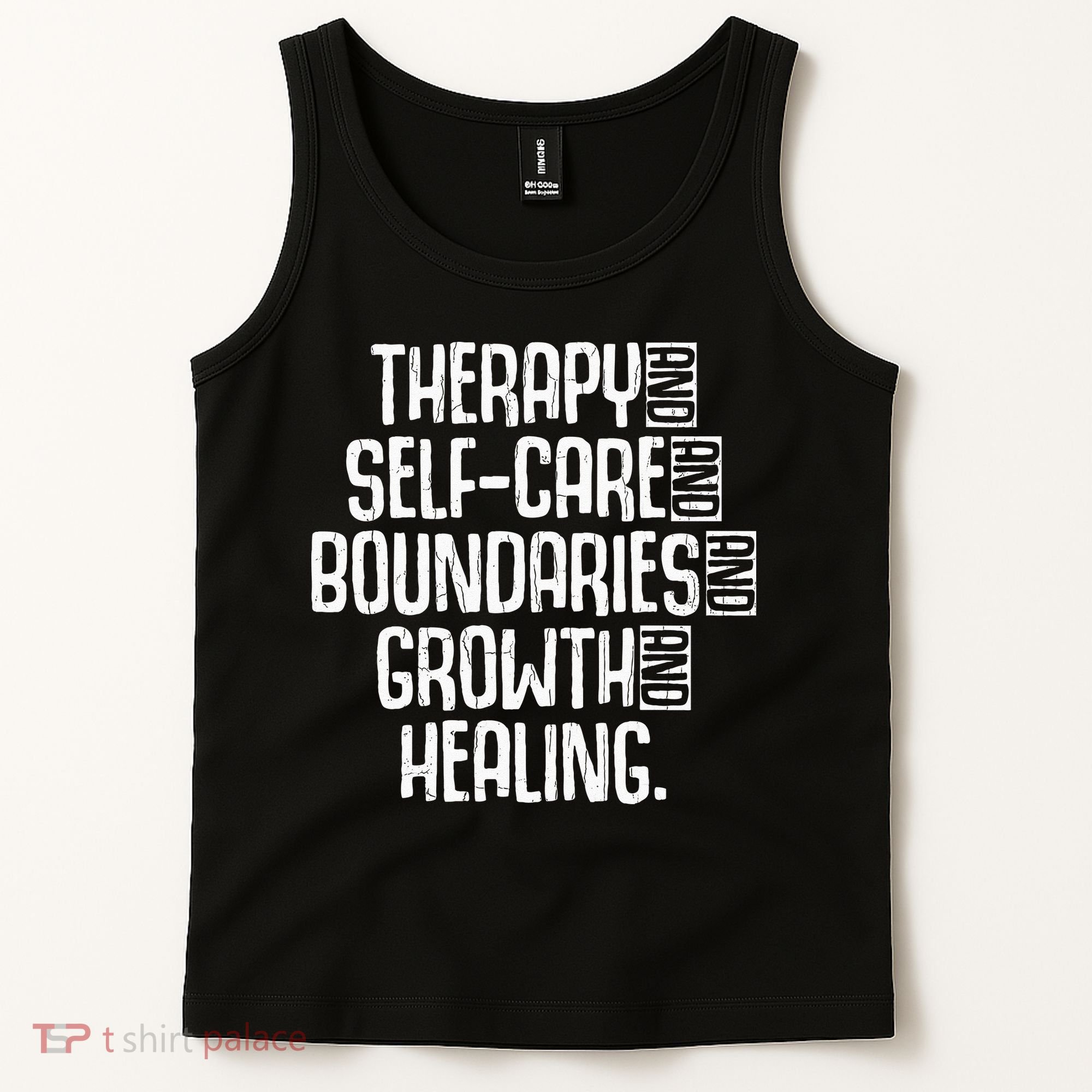 Therapy Mental Health Awareness Graphic Tank Top
