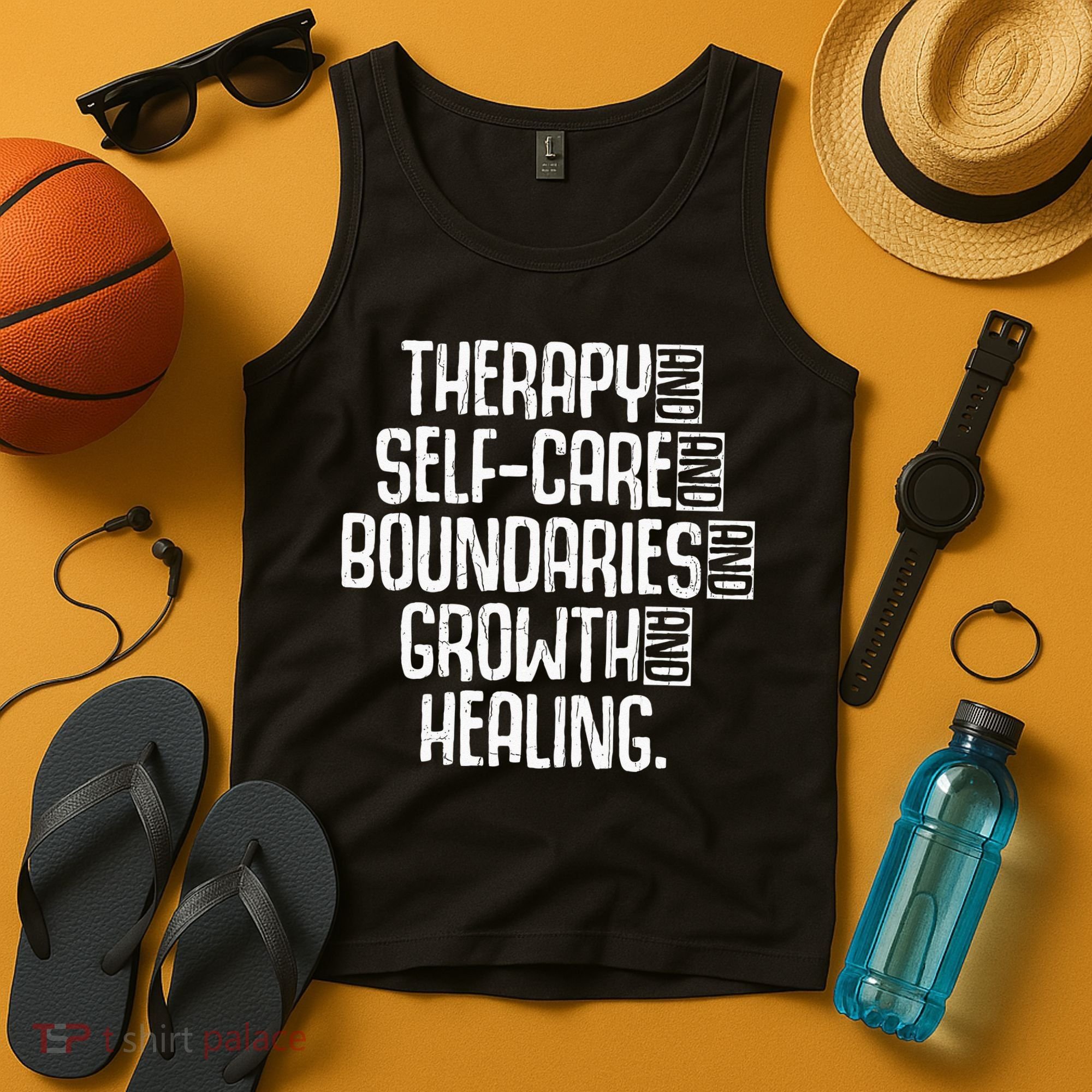 Therapy Mental Health Awareness Graphic Tank Top