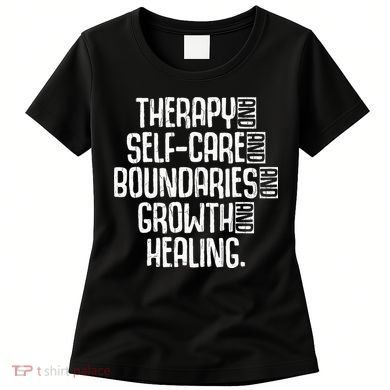 Therapy Mental Health Awareness Graphic Women's T-Shirt