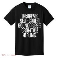Therapy Mental Health Awareness Graphic Kids T-Shirt thumb 0