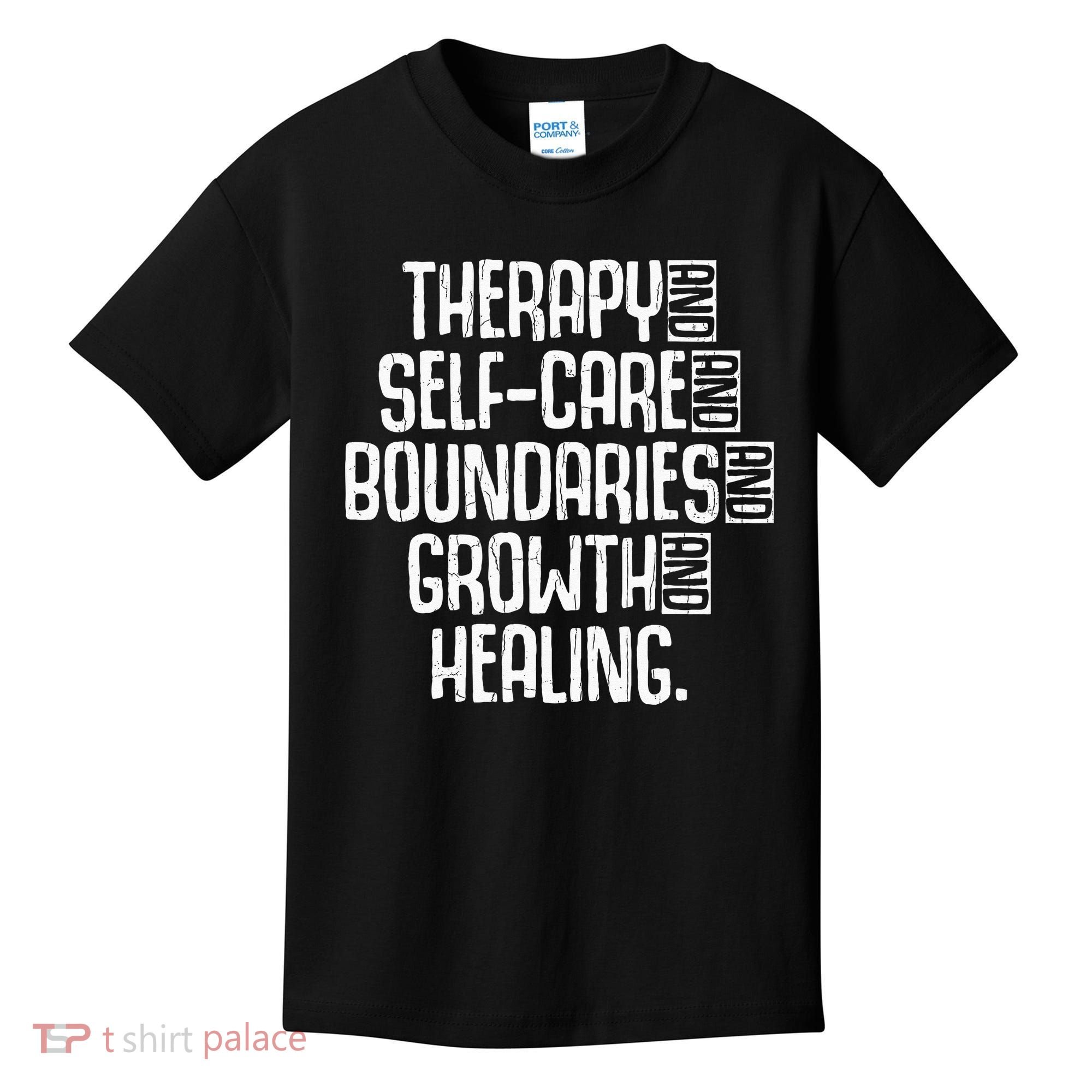 Therapy Mental Health Awareness Graphic Kids T-Shirt