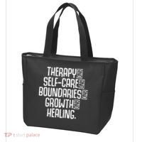 Therapy Mental Health Awareness Graphic Tote Bag thumb 3