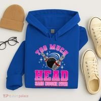 Too Much Head Said No One Ever Ten Pin Bowling Bowler Hoodie thumb 4