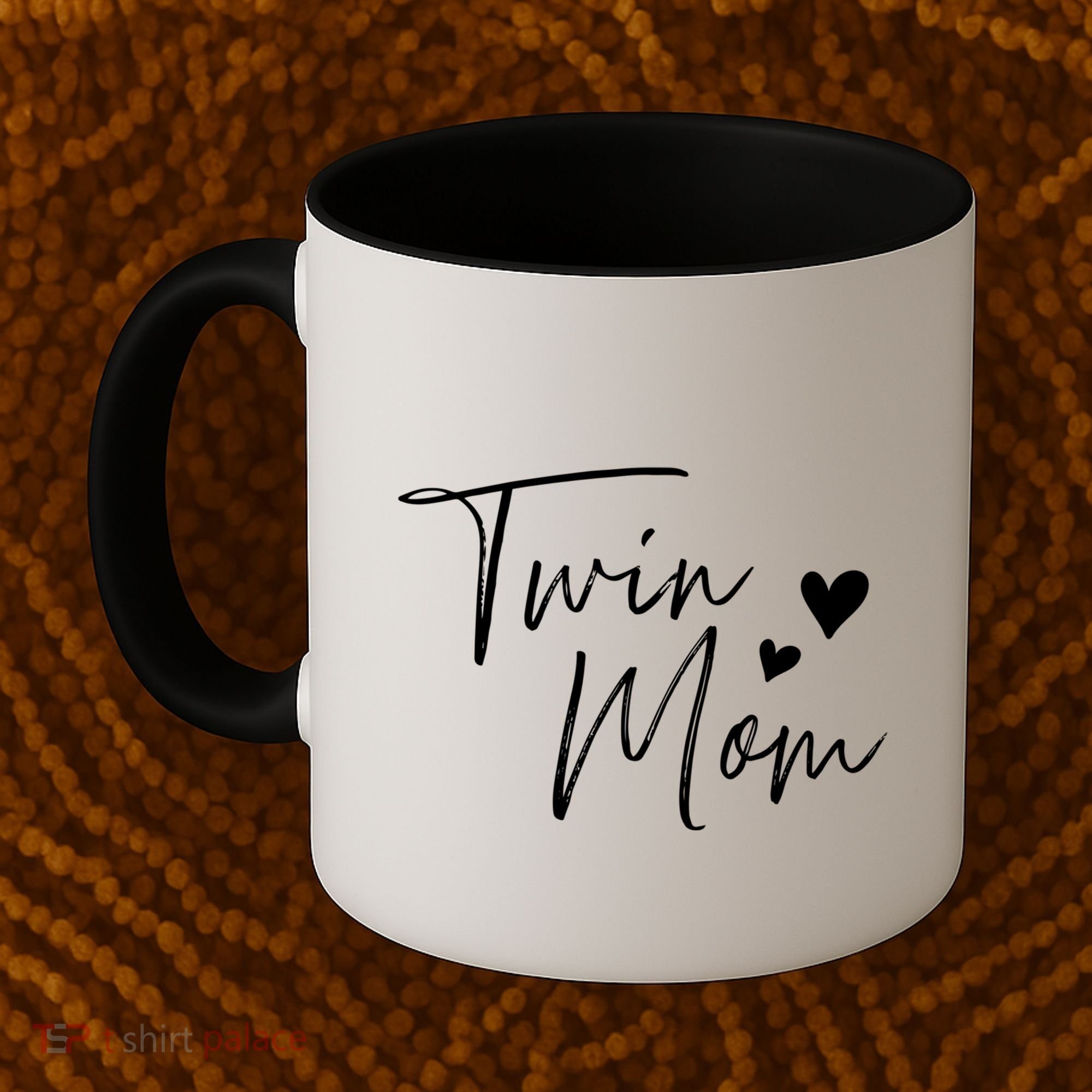 Twin Mom Hearts Gift Coffee Mug