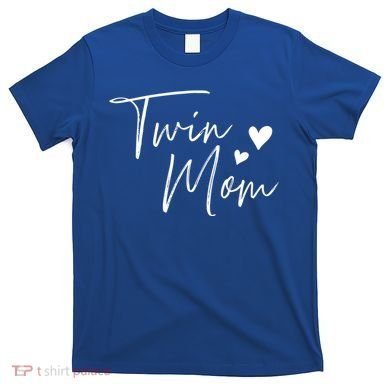 Twin Mom Hearts Gift T-Shirt