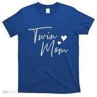 Twin Mom Hearts Gift T-Shirt thumb 0