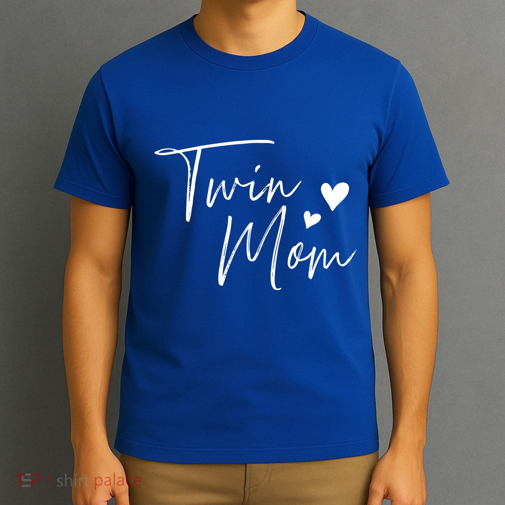Twin Mom Hearts Gift T-Shirt