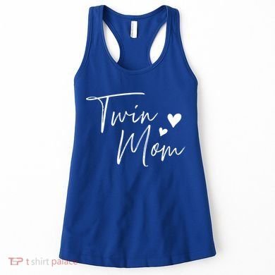 Twin Mom Hearts Gift Women's Tank Top