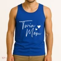 Twin Mom Hearts Gift Tank Top thumb 3