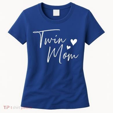 Twin Mom Hearts Gift Women's T-Shirt