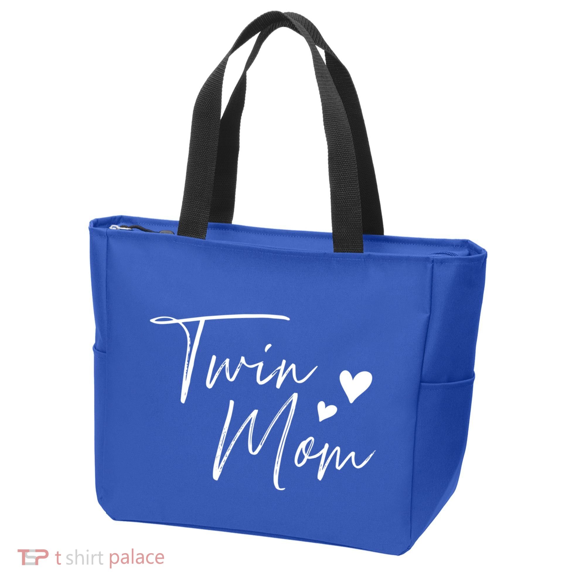 Twin Mom Hearts Gift Tote Bag