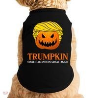 Trumpkin Make Halloween Great Again Cool Gift Doggie Tank thumb 0