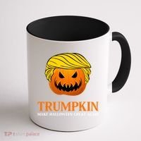 Trumpkin Make Halloween Great Again Cool Gift Coffee Mug thumb 1