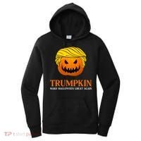 Trumpkin Make Halloween Great Again Cool Gift Women's Hoodie thumb 0