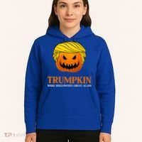 Trumpkin Make Halloween Great Again Cool Gift Hoodie thumb 5