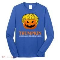Trumpkin Make Halloween Great Again Cool Gift Long Sleeve Shirt thumb 0