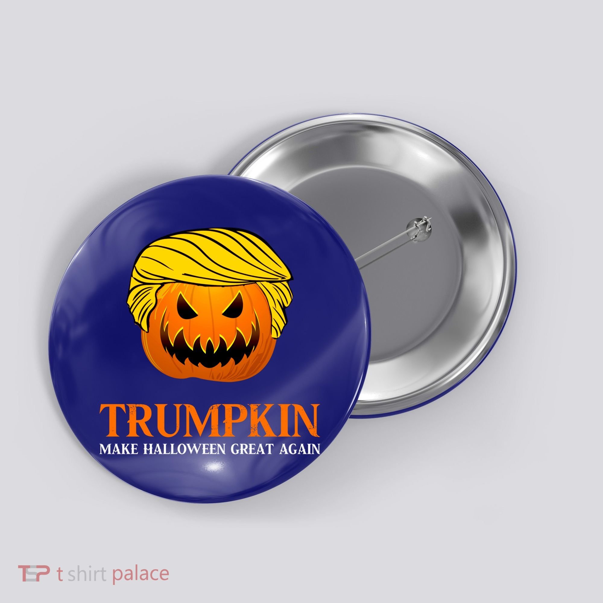 Trumpkin Make Halloween Great Again Cool Gift Button