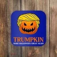 Trumpkin Make Halloween Great Again Cool Gift Coaster thumb 0