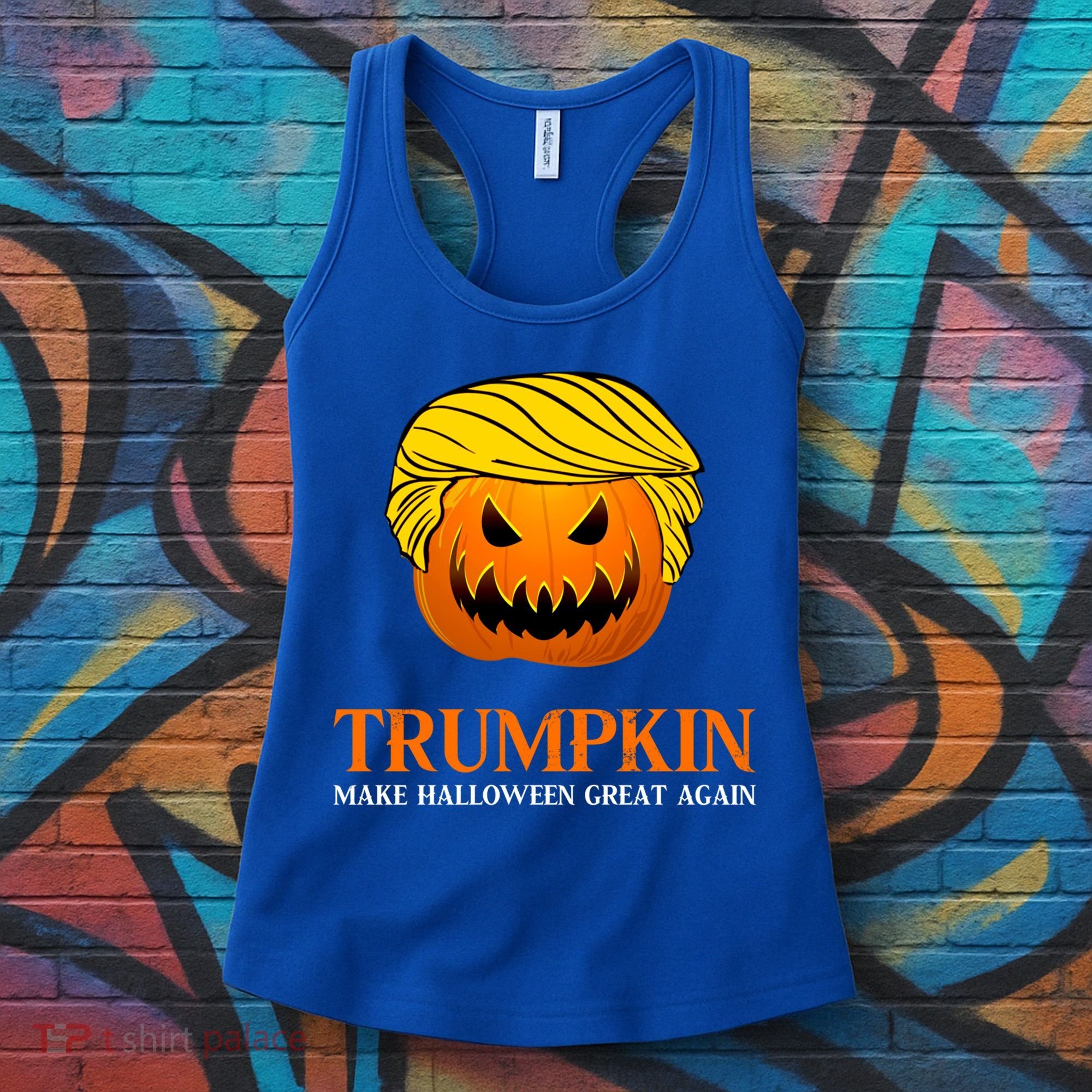 Trumpkin Make Halloween Great Again Cool Gift Women's Tank Top