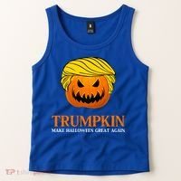 Trumpkin Make Halloween Great Again Cool Gift Tank Top thumb 2