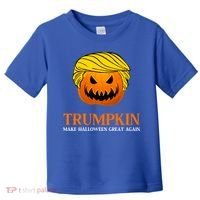 Trumpkin Make Halloween Great Again Cool Gift Toddler T-Shirt thumb 0