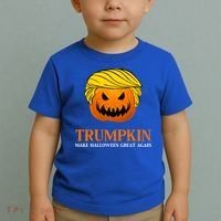 Trumpkin Make Halloween Great Again Cool Gift Toddler T-Shirt thumb 2
