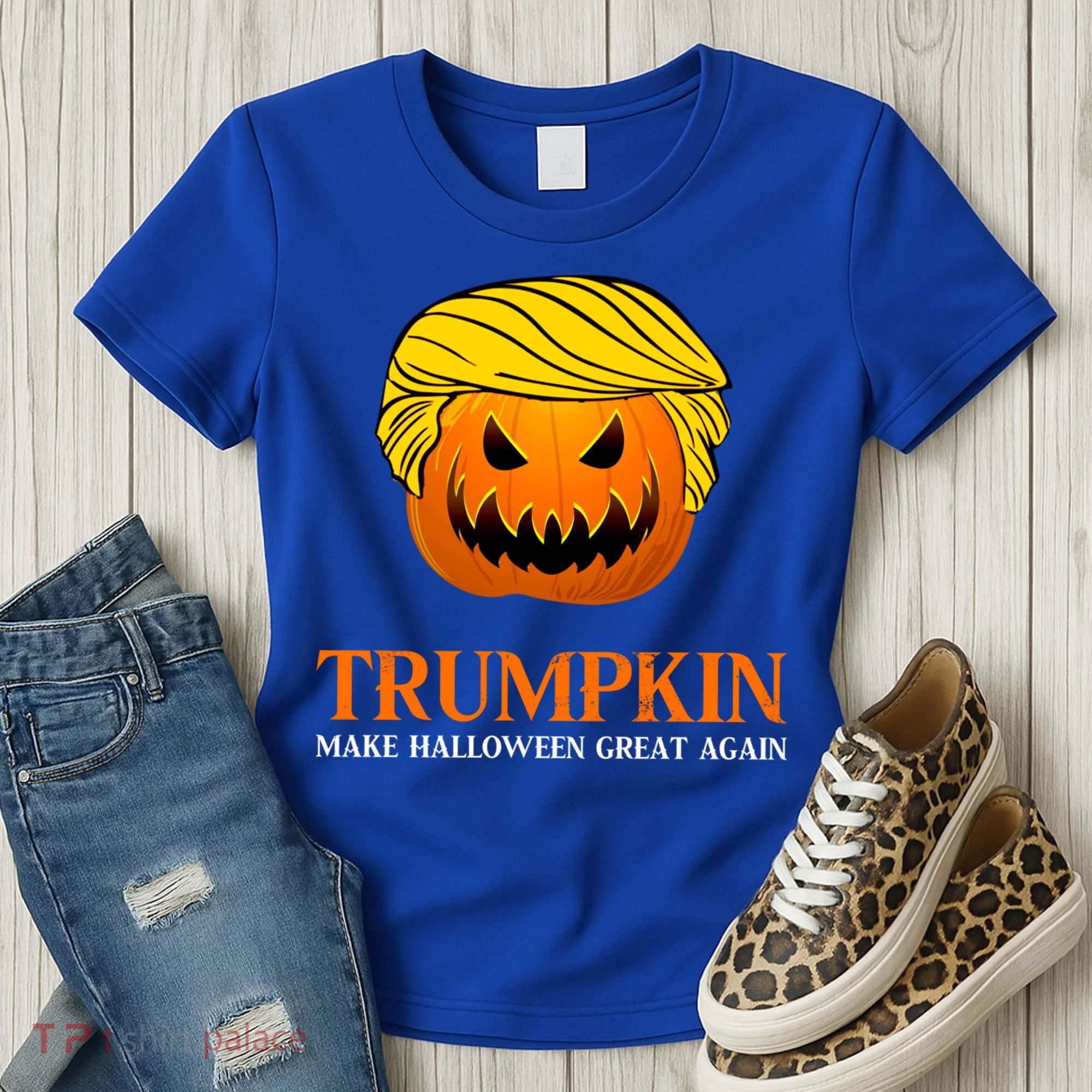 Trumpkin Make Halloween Great Again Cool Gift Women's T-Shirt