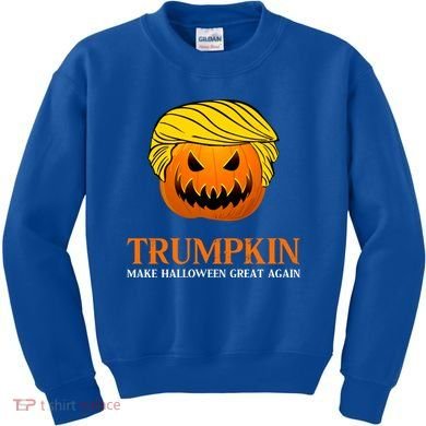 Trumpkin Make Halloween Great Again Cool Gift Kids Sweatshirt