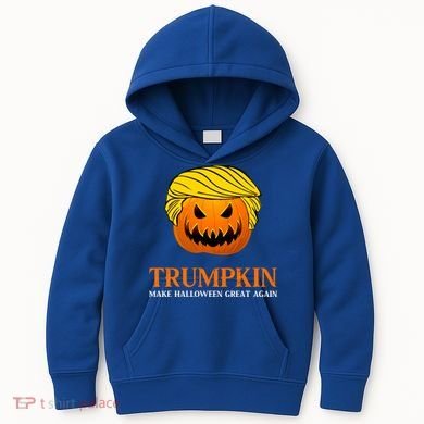 Trumpkin Make Halloween Great Again Cool Gift Kids Hoodie