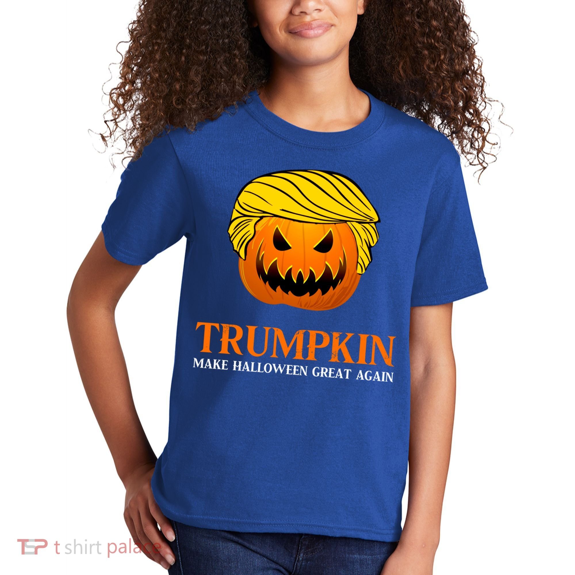 Trumpkin Make Halloween Great Again Cool Gift Kids T-Shirt