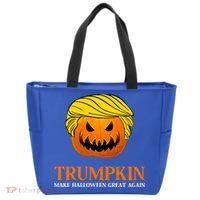 Trumpkin Make Halloween Great Again Cool Gift Tote Bag thumb 0