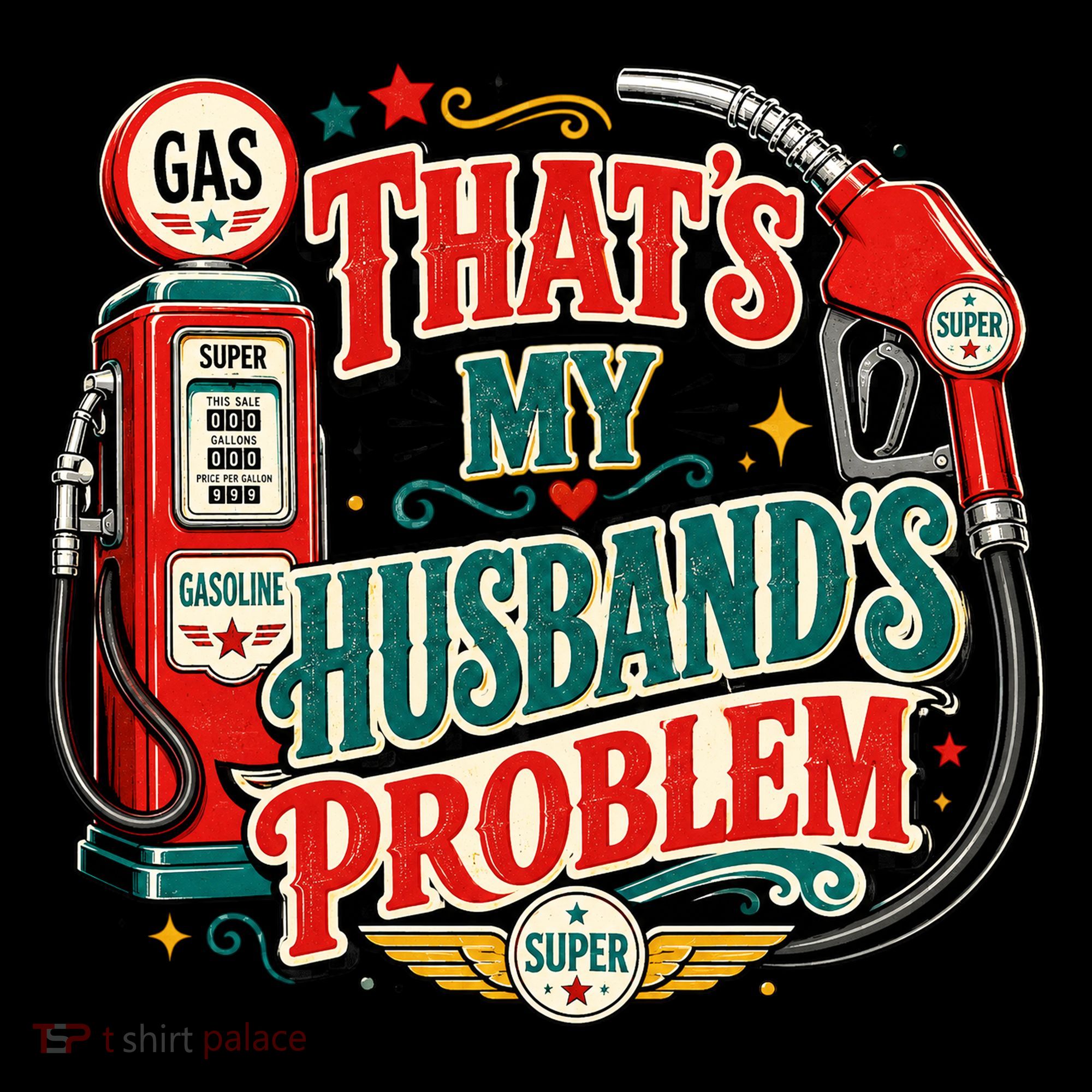 That's My Husband’s Problem Funny High Gas Prices Ornament