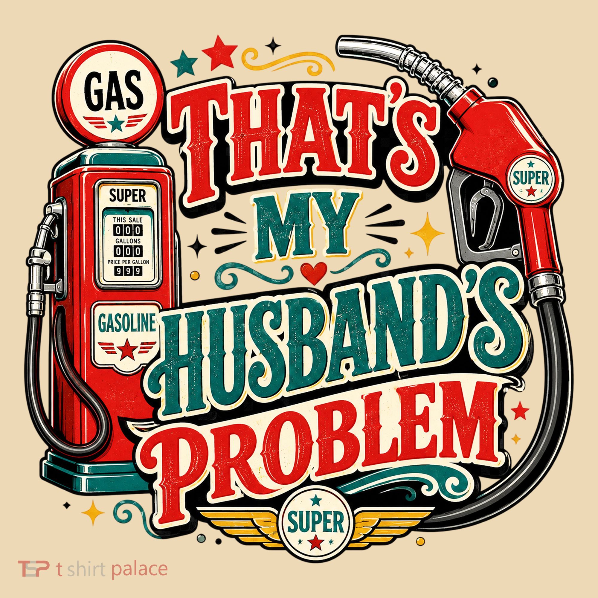 That's My Husband’s Problem Funny High Gas Prices Tote Bag