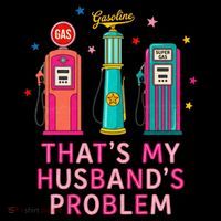 That’s My Husband’s Problem Funny Wife Gas Coffee Mug thumb 5