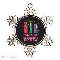 That’s My Husband’s Problem Funny Wife Gas Ornament thumb 0