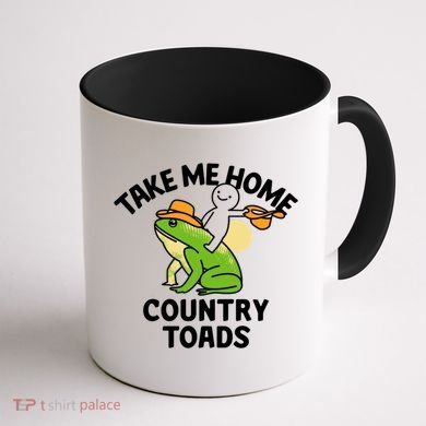 Take Me Home Country Toads Coffee Mug back