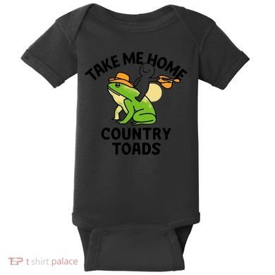 Take Me Home Country Toads Baby Bodysuit
