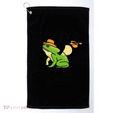 Take Me Home Country Toads Golf Towel
