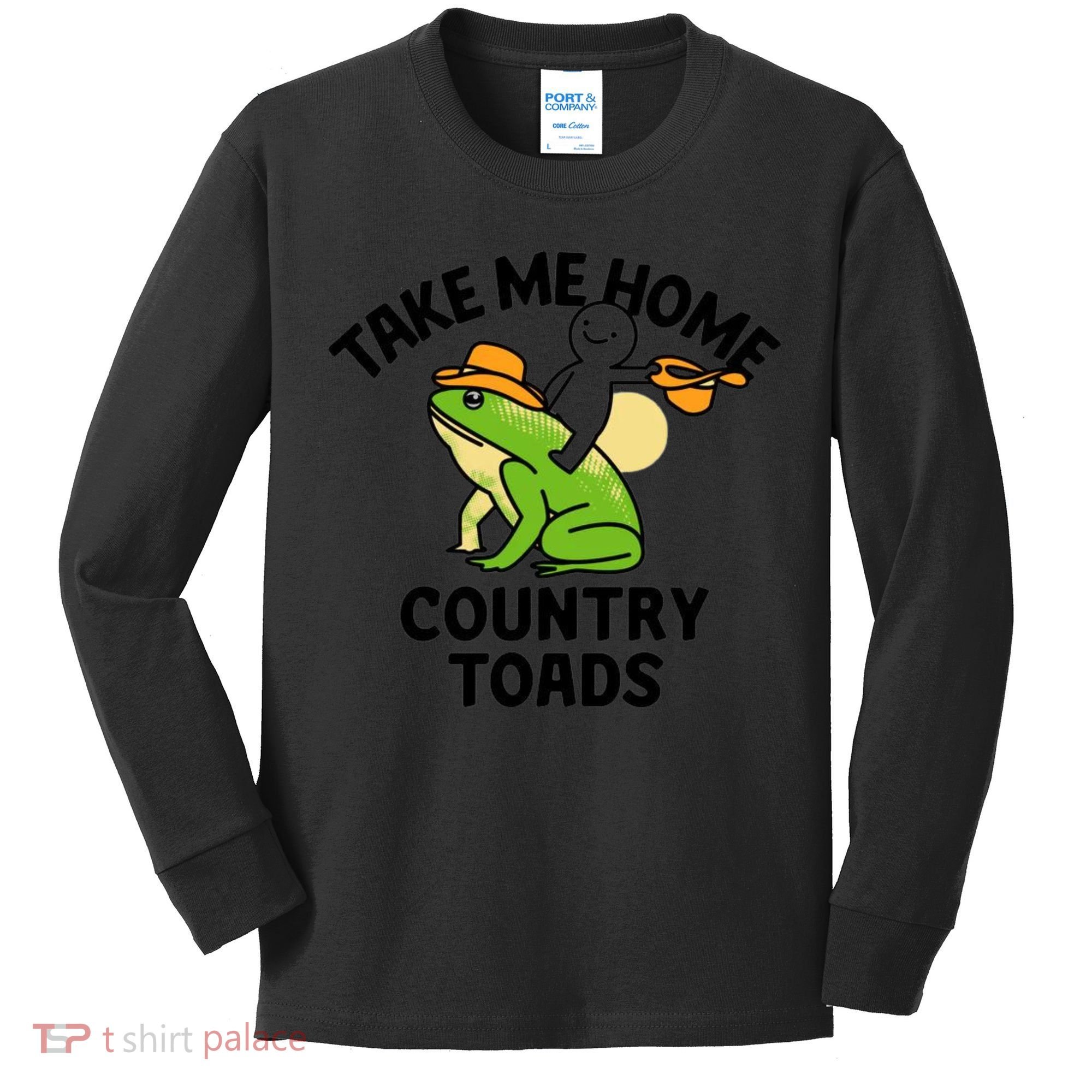 Take Me Home Country Toads Kids Long Sleeve Shirt