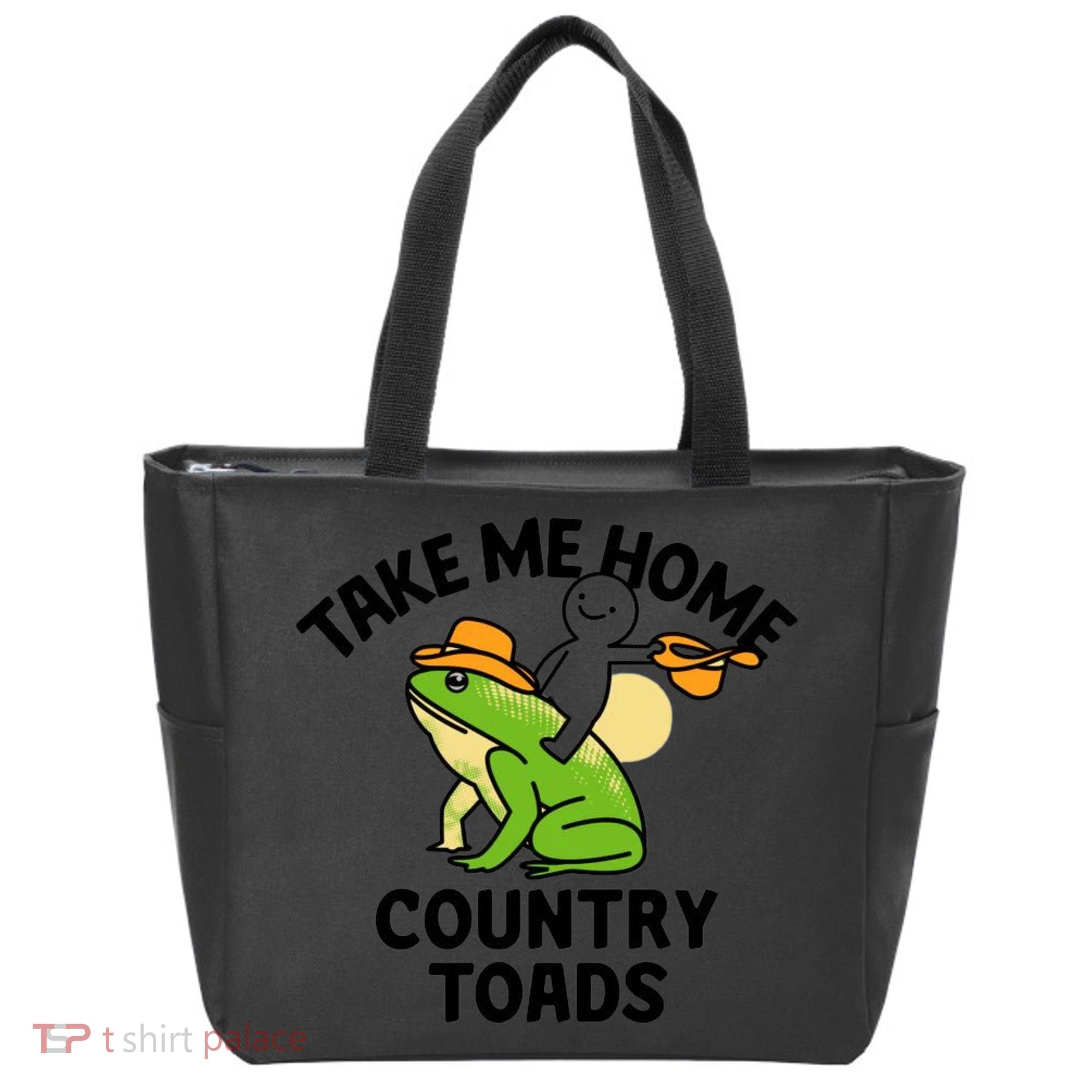 Take Me Home Country Toads Tote Bag