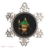 Tiki Man Hawaiian Summer Tropical Luau Party Ornament thumb 0
