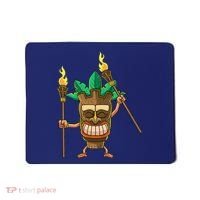 Tiki Man Hawaiian Summer Tropical Luau Party Mousepad thumb 0
