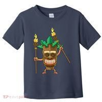 Tiki Man Hawaiian Summer Tropical Luau Party Toddler T-Shirt thumb 0